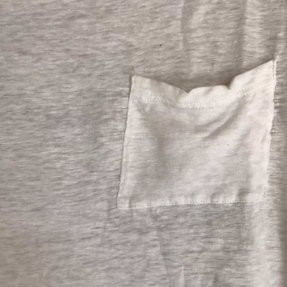 Sanctuary white linen pocket tee - Picture 2 of 4